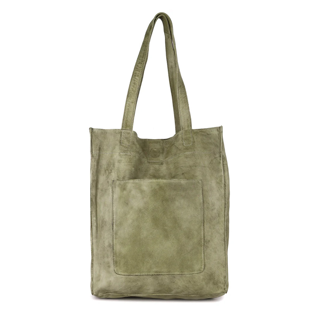 Margie Leather Tote Bag