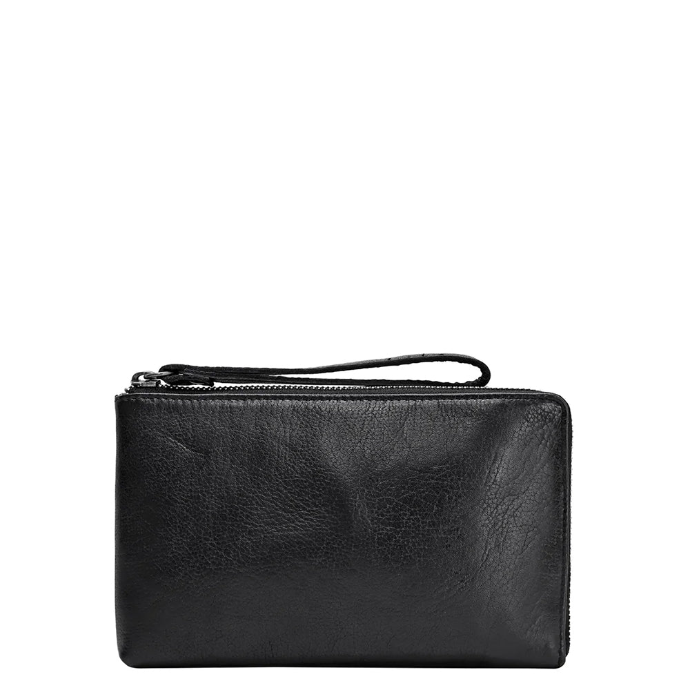 Muse Leather Wristlet