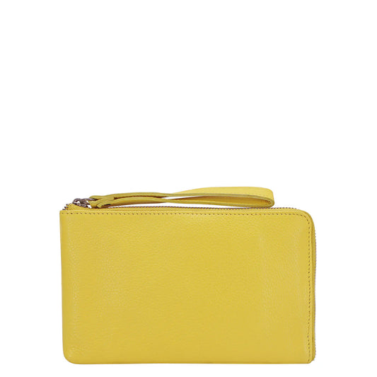Muse Leather Wristlet