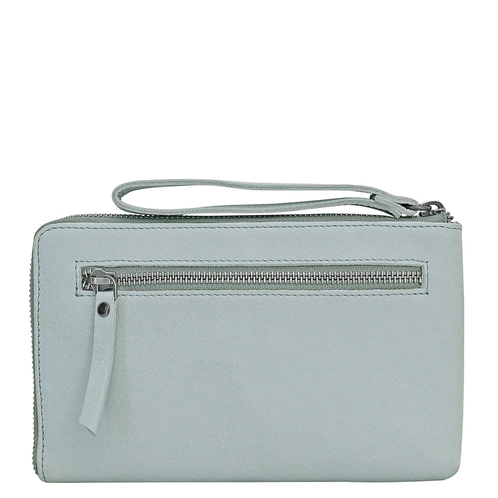 Muse Leather Wristlet