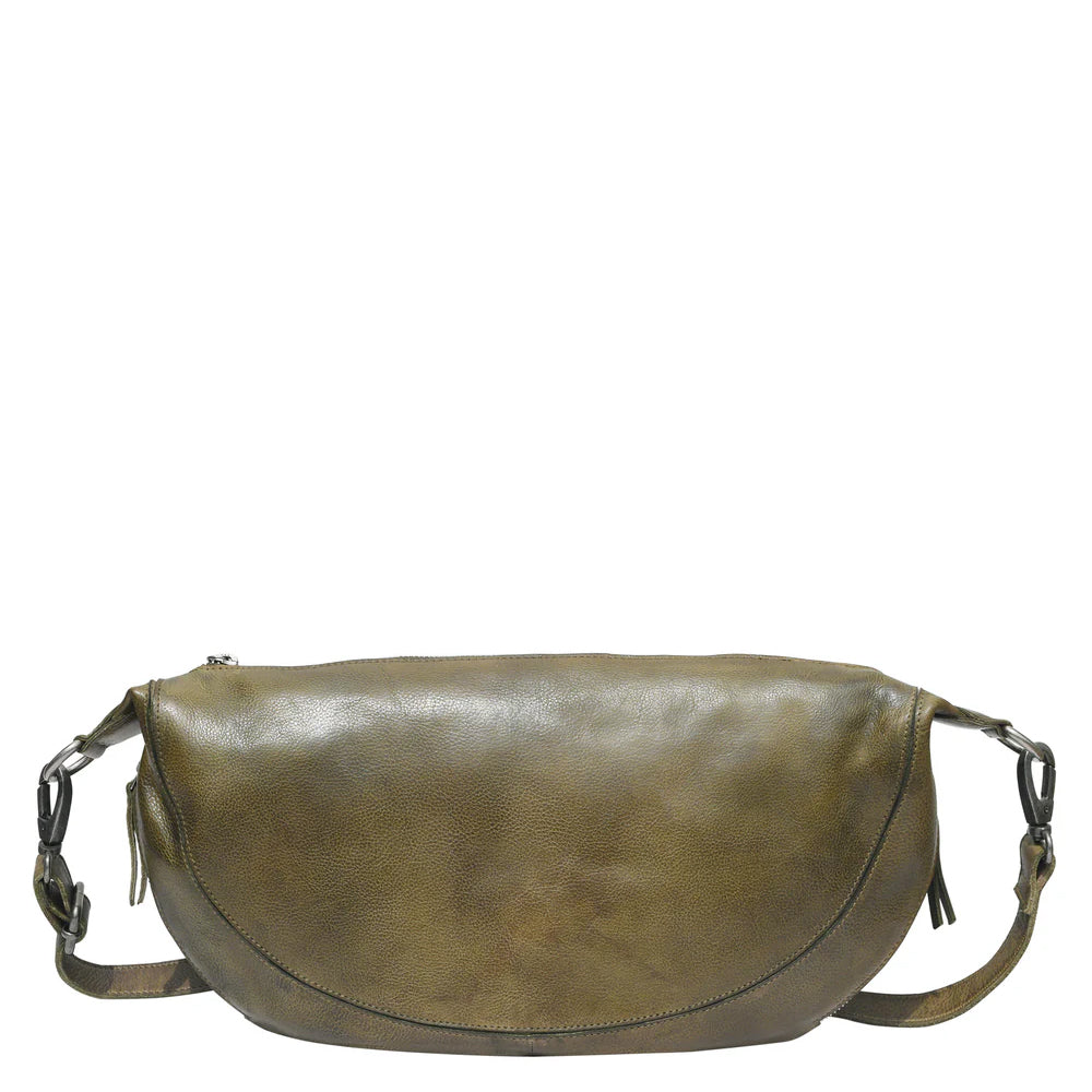 Callie Leather Crossbody