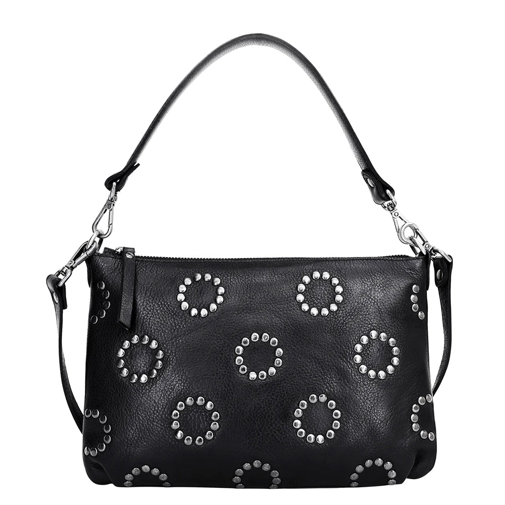 Stevie Studs Leather Crossbody