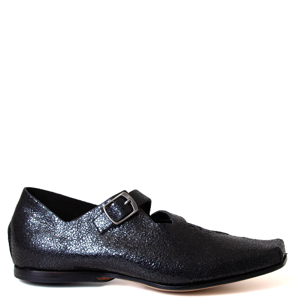 Buckle Women's Leather Shoe, Black PNER / 37 EU Buckle Women's Leather Shoe, Black PNER / 37 EU