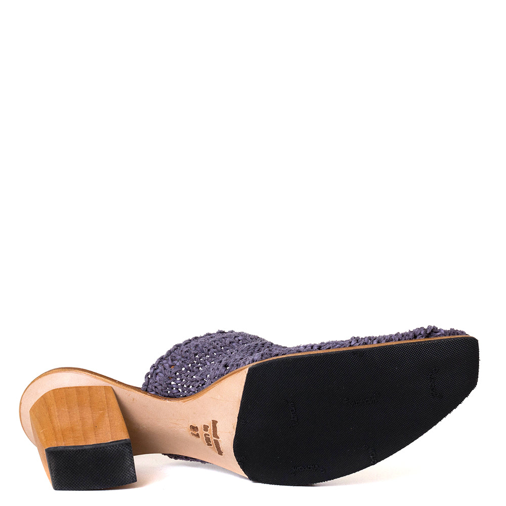 Mistral Women's Leather Heeled Mule