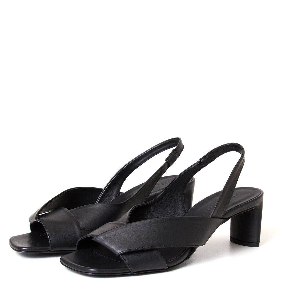 Piuma Women's Leather Heeled Sandal