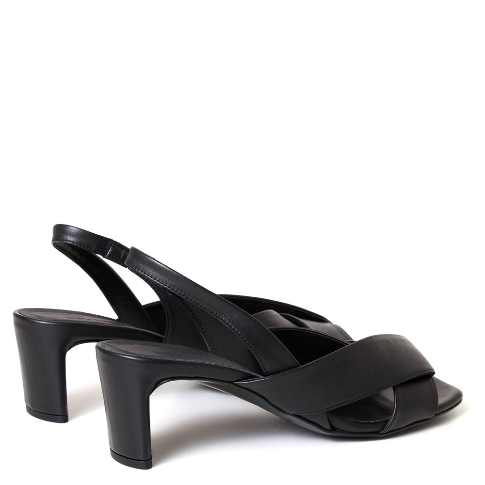 Piuma Women's Leather Heeled Sandal
