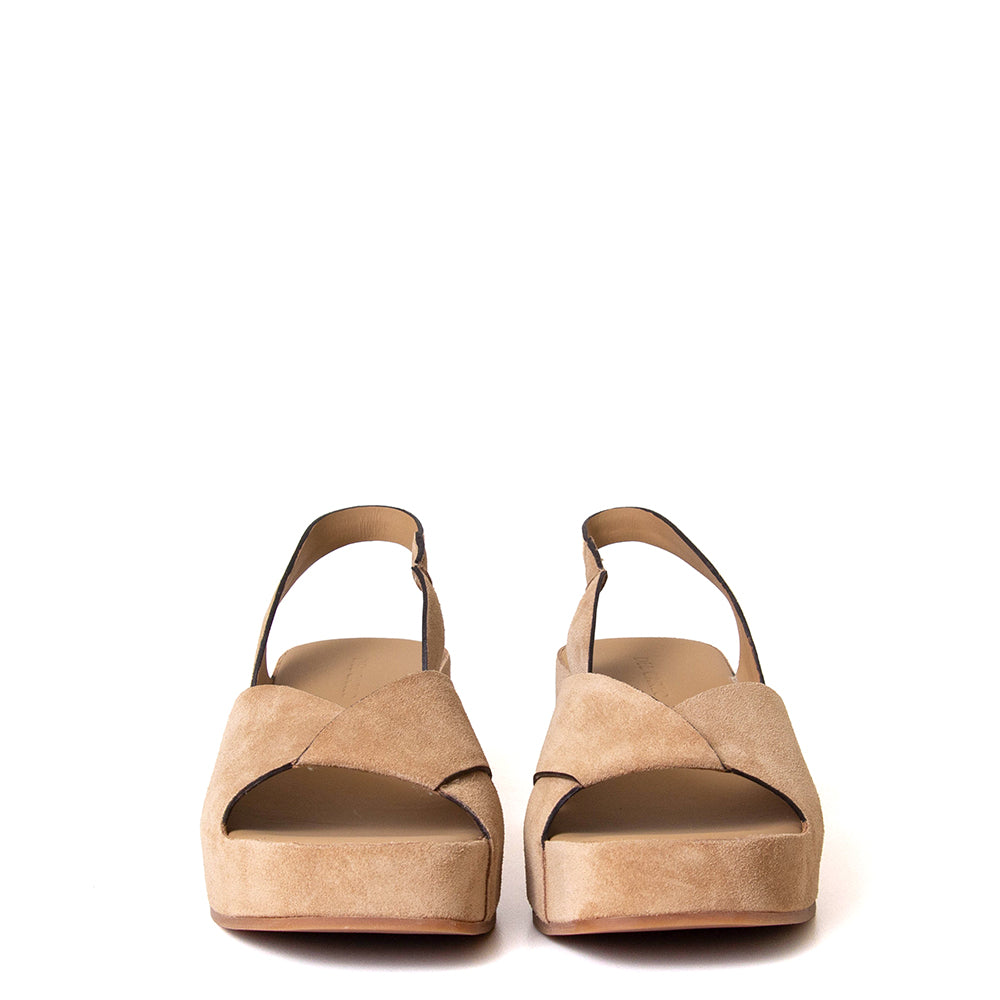 Vetro 11730 Women's Platform Suede Leather Sandal