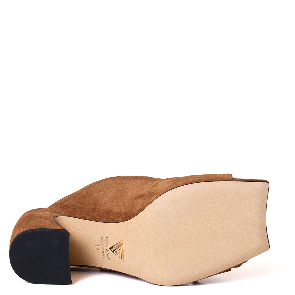 Kelly Women's Suede Heeled Sandal