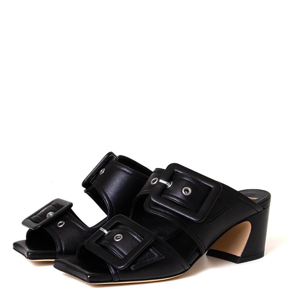 Kelly Women's Leather Heeled Sandal