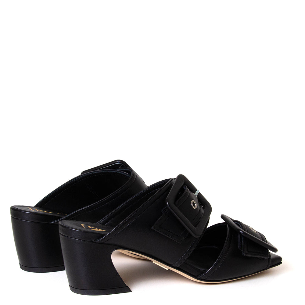 Kelly Women's Leather Heeled Sandal