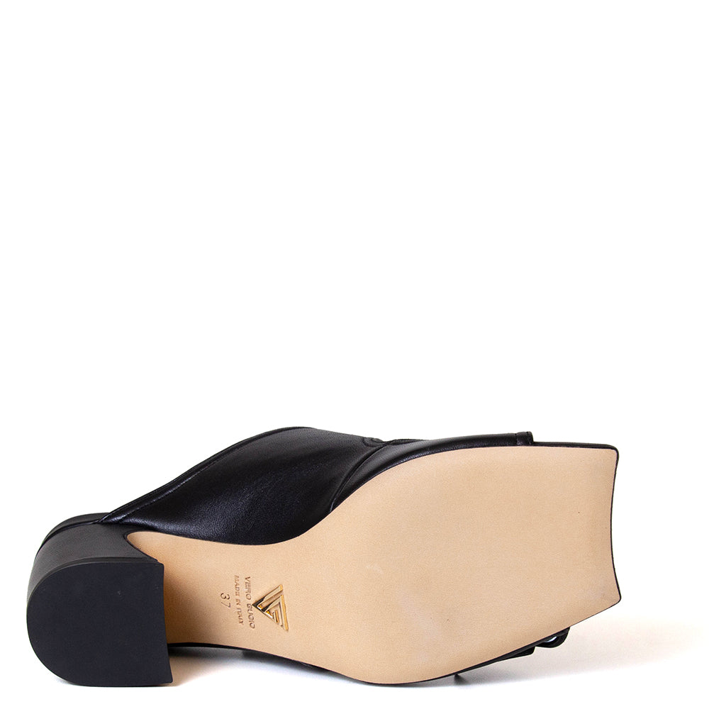 Kelly Women's Leather Heeled Sandal