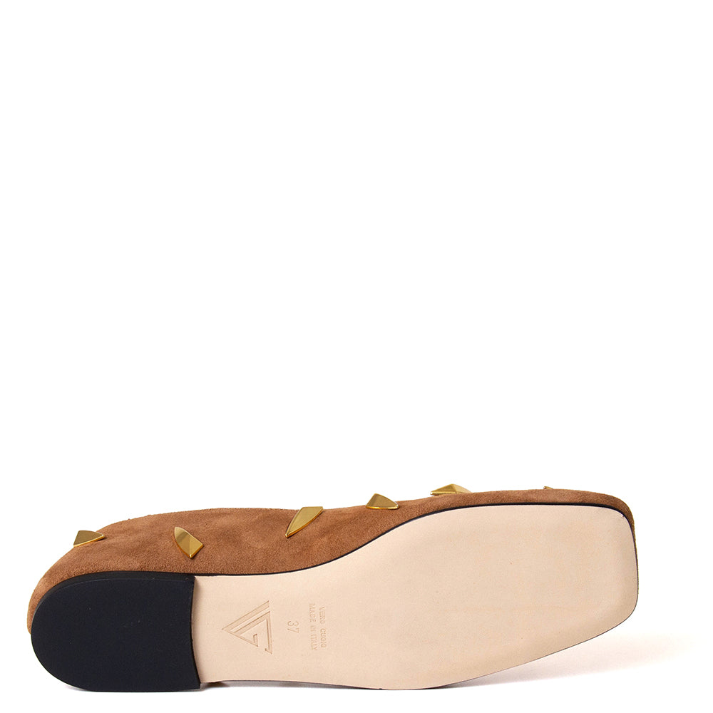 Vasil Women's Suede Leather Flat