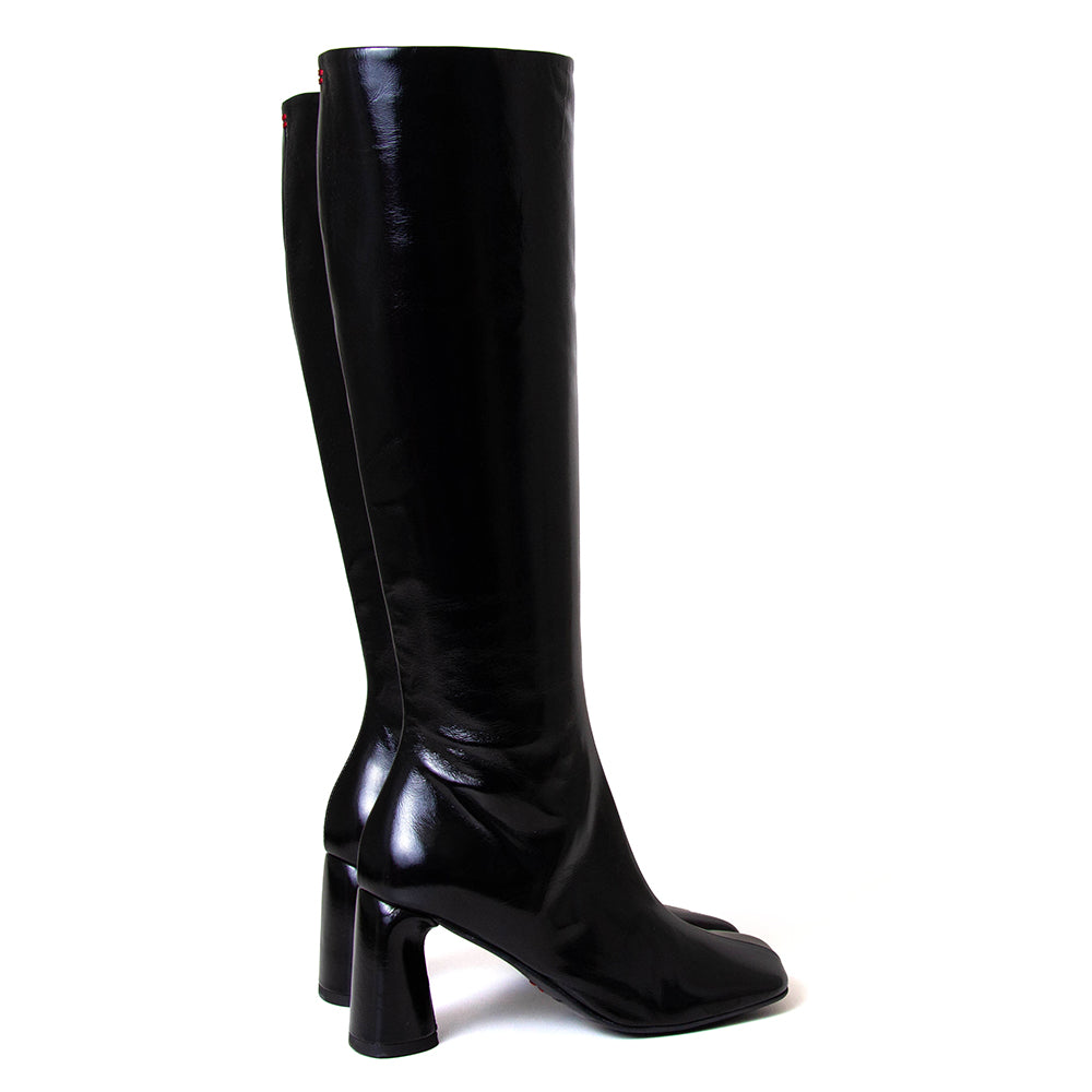 Dotty 42 Women's Leather Knee-High Boot
