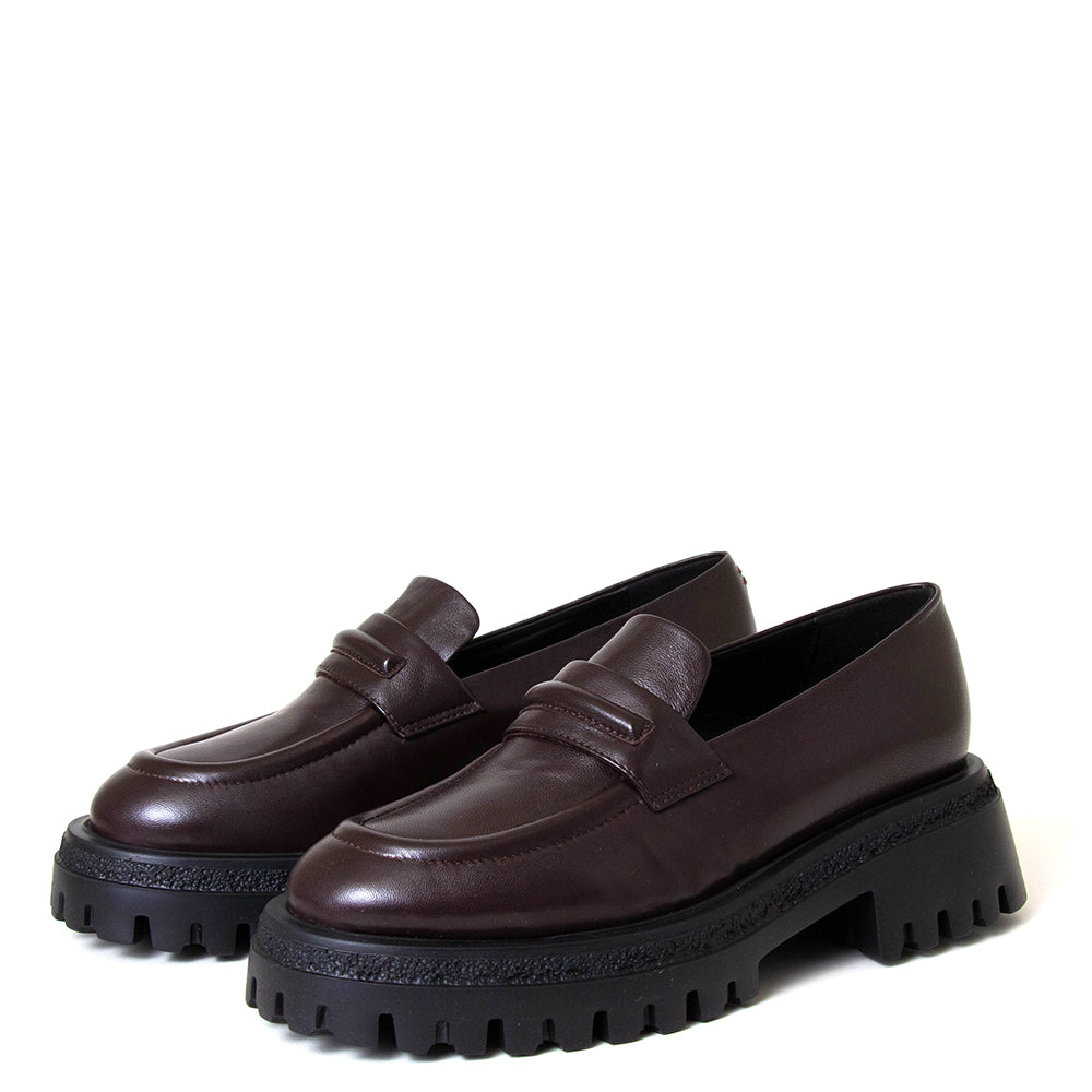 Rama 11 Women's Leather Platform Loafer
