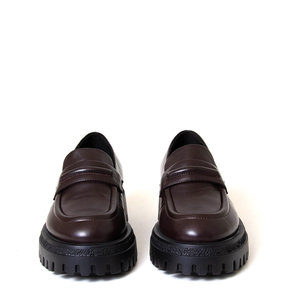 Rama 11 Women's Leather Platform Loafer