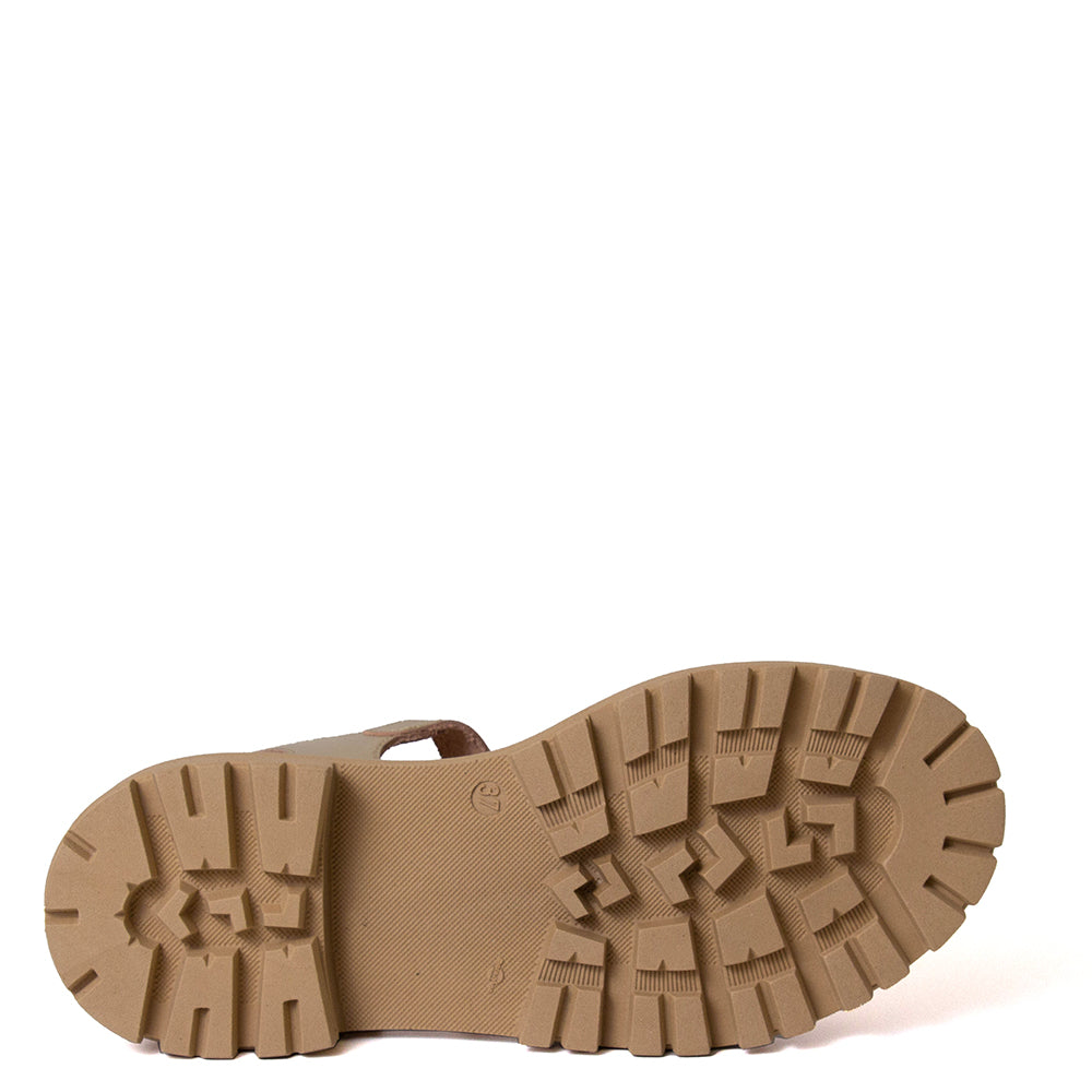 Delfina Women's Platform Leather Sandal