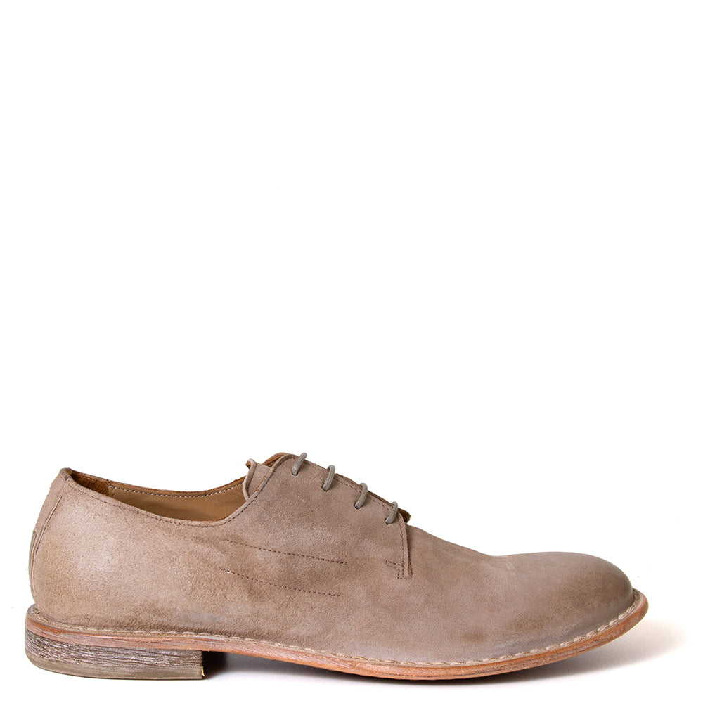 Crane Men's Suede Leather Derby