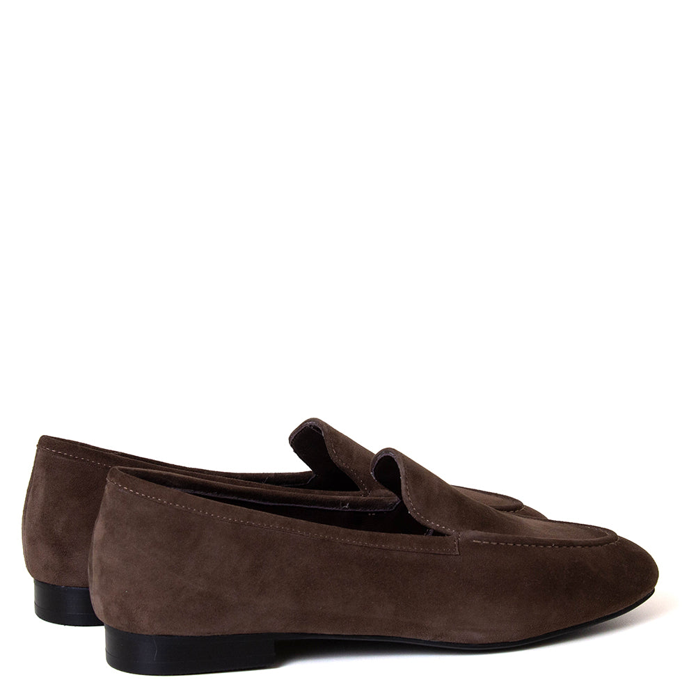 Lilly Women's Leather Suede Loafer