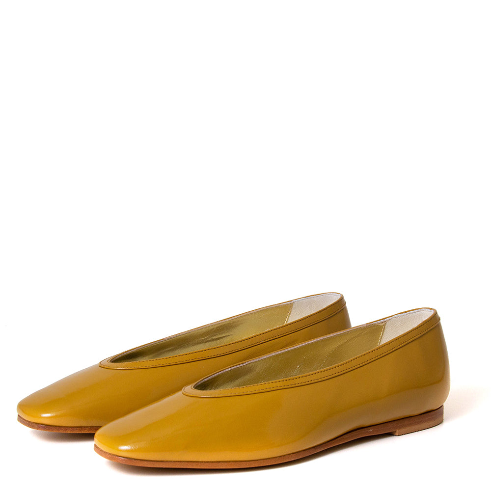 Teo Women's Patent Leather Flat