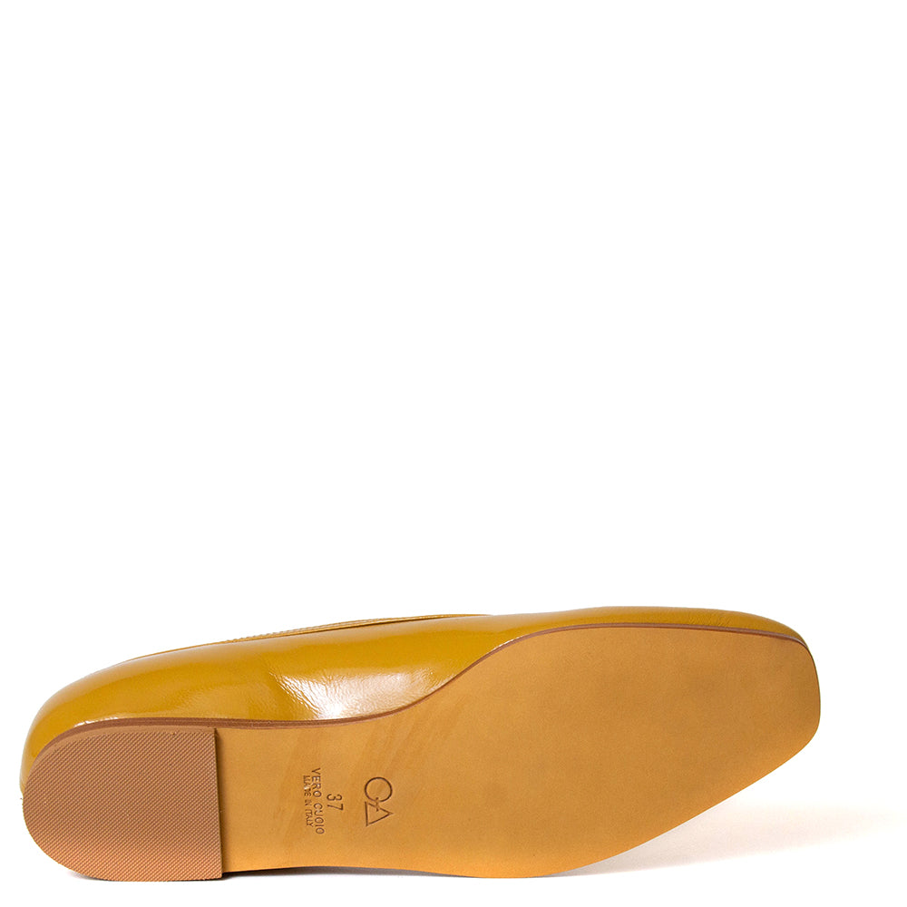 Teo Women's Patent Leather Flat