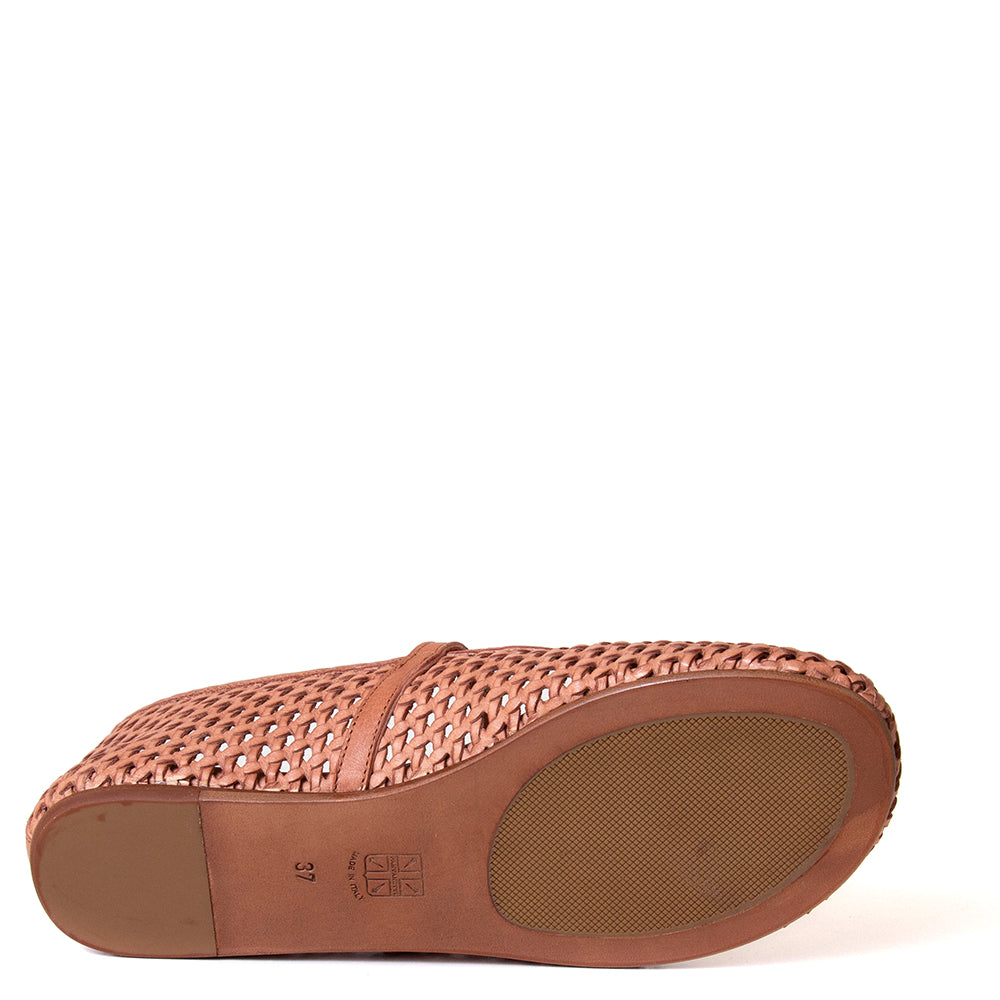 Moreine 1E Women's Perforated Leather Mary Jane