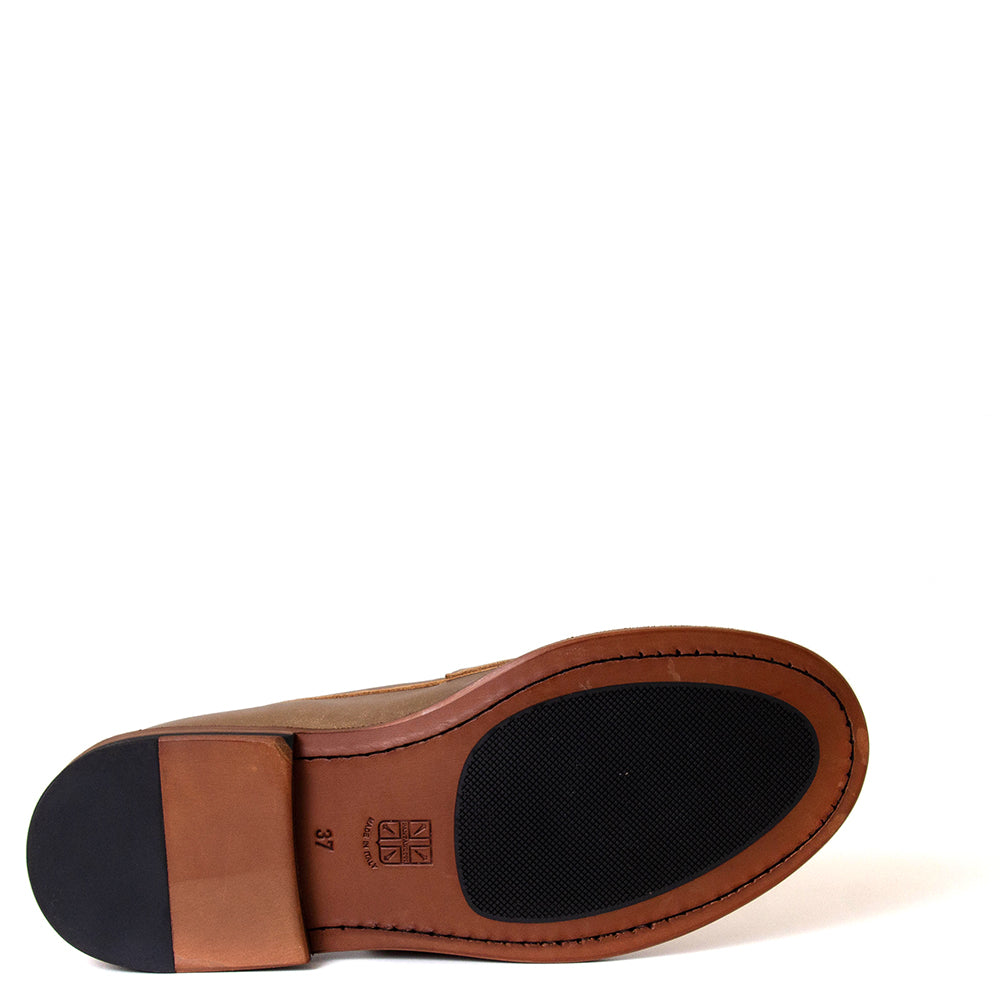 Taisha 0C Women's Leather Penny Loafer