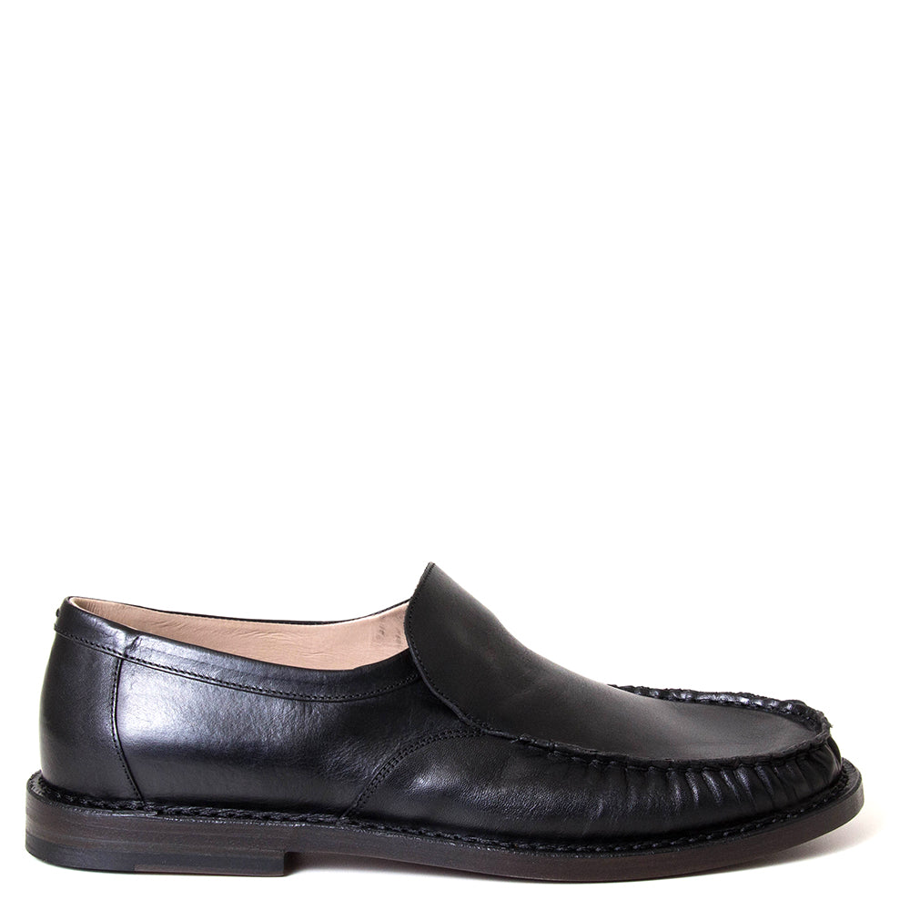 Time 1F Men's Leather Slip-On Shoe