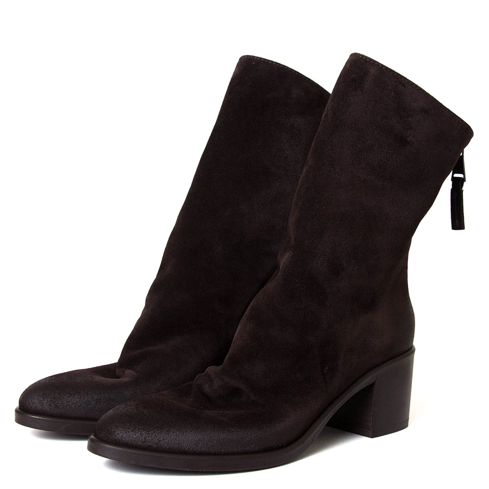 Ginevra Women's Leather Suede Boot