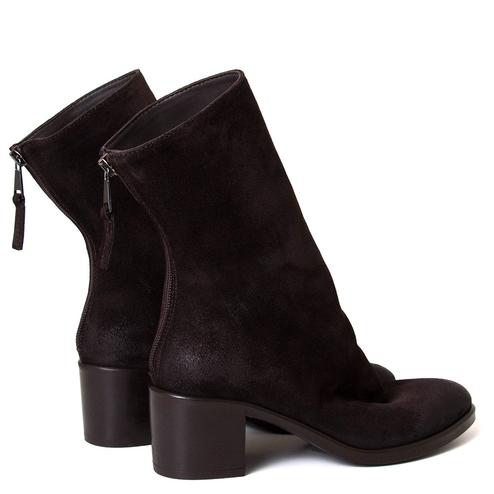 Ginevra Women's Leather Suede Boot
