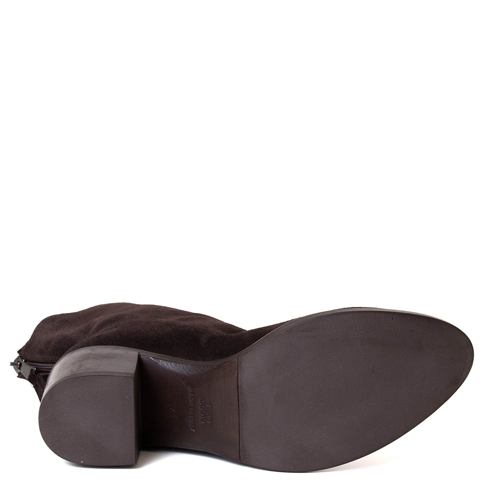 Ginevra Women's Leather Suede Boot