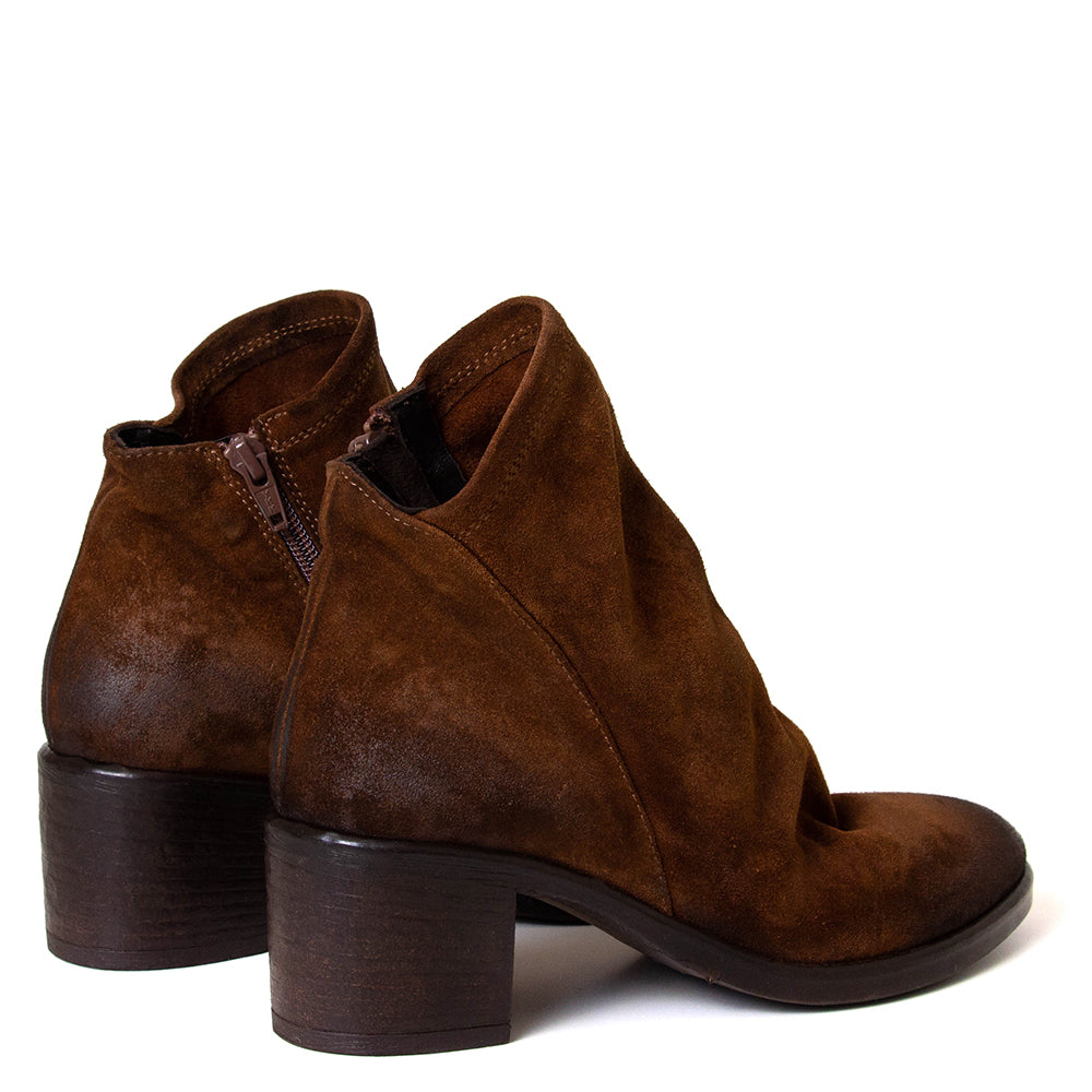 Giova Women's Leather Suede Ankle Boot