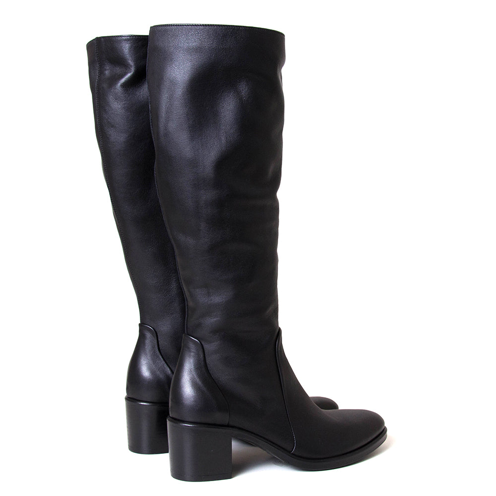 Lucia Women's Leather Knee-High Boot