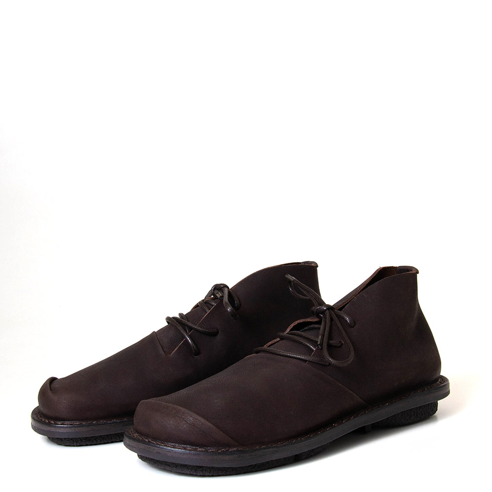 Trippen Cosmos. Men's dark brown chukka boot. Made in Germany.