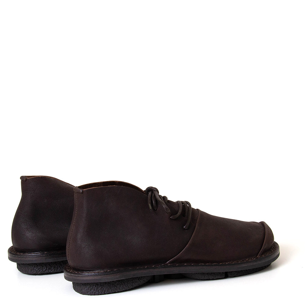 Trippen Cosmos. Men's dark brown chukka boot. Made in Germany.