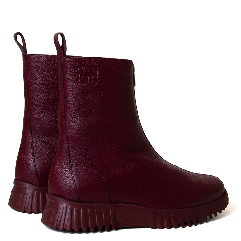 Cosmos Women's Leather Wedge Boot
