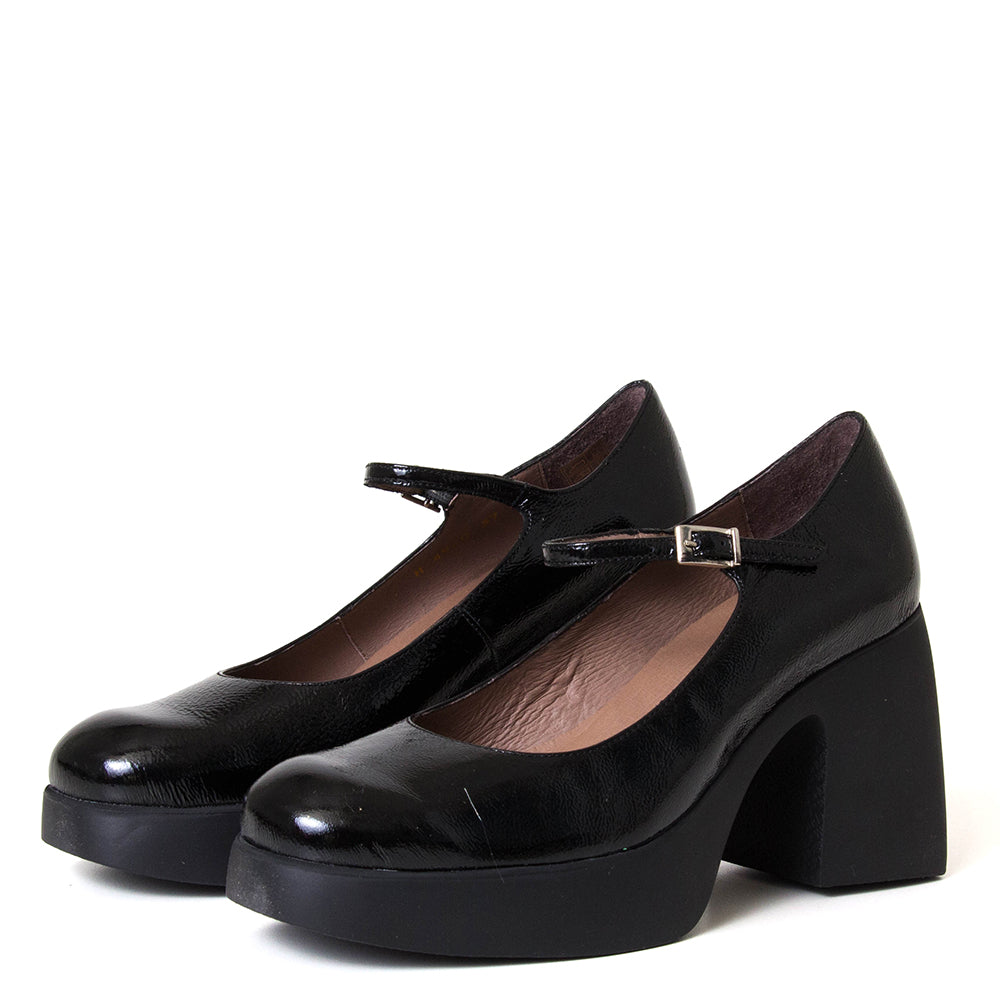Crater Women's Platform Leather Mary Jane
