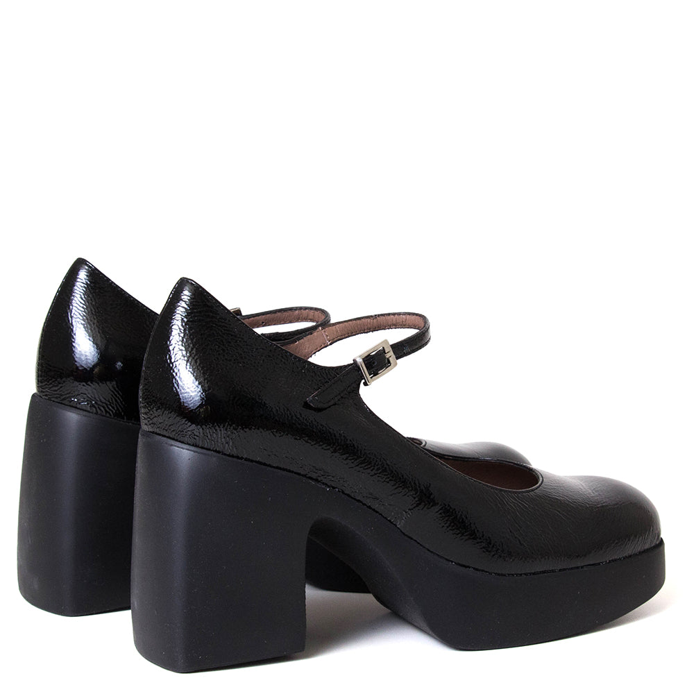 Crater Women's Platform Leather Mary Jane