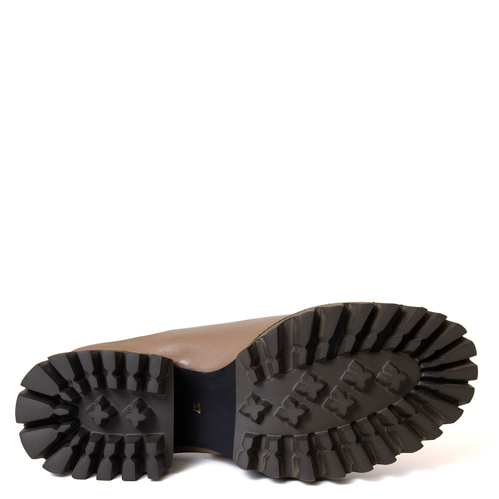 Ryu Women's Platform Leather Mule