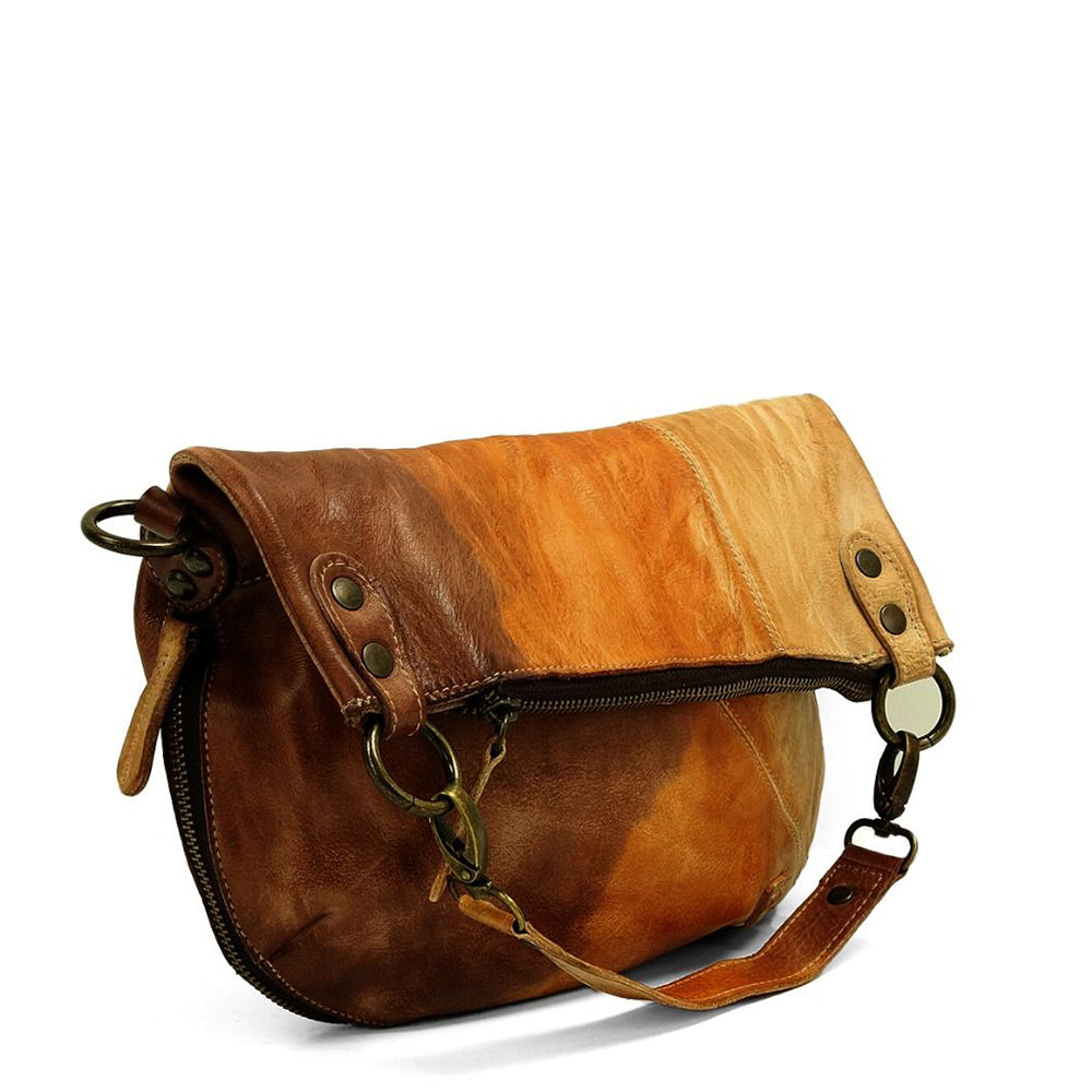 Bed Stu Tahiti Hobo Shaped Crossbody Leather Bag