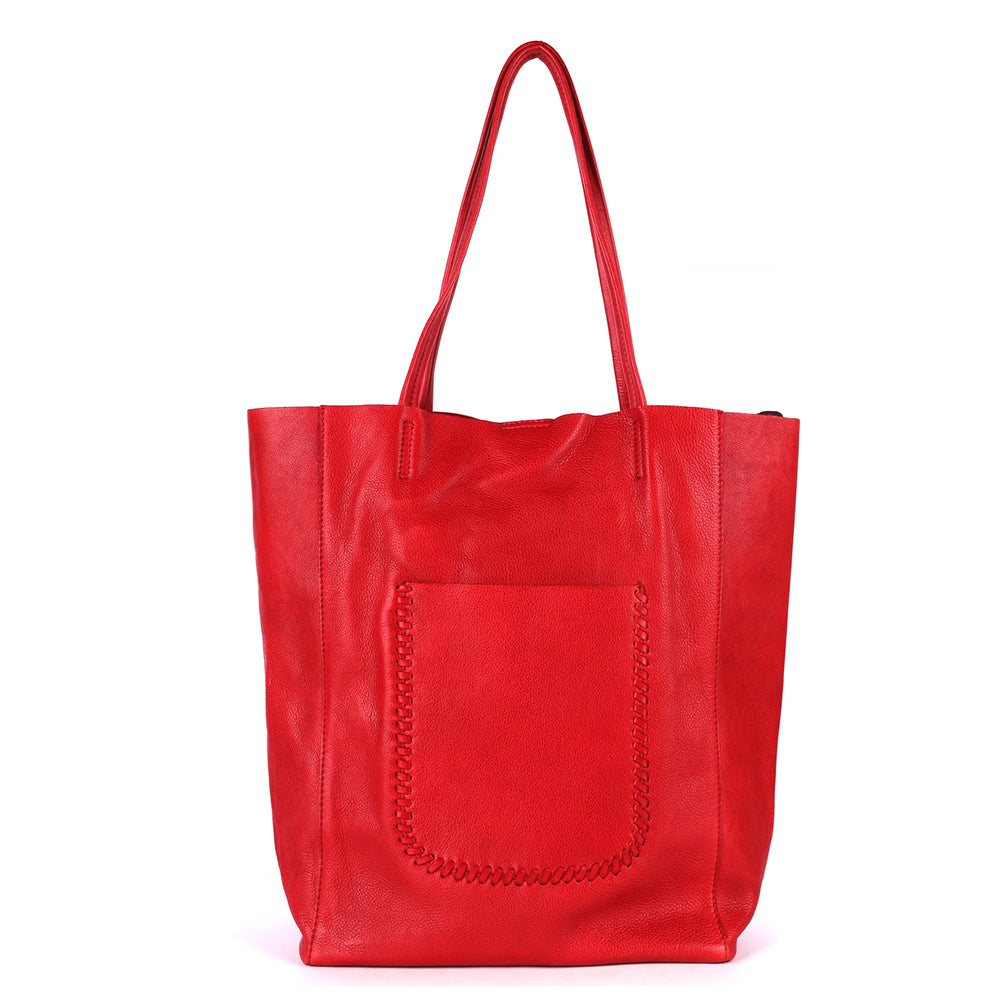 Trippen Crossbody handbag. Unisex shoulder bag made in black