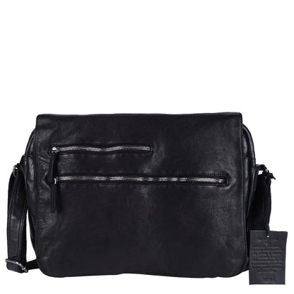 Spring St. Men's Leather Messenger Bag