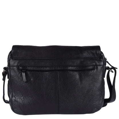 Spring St. Men's Leather Messenger Bag