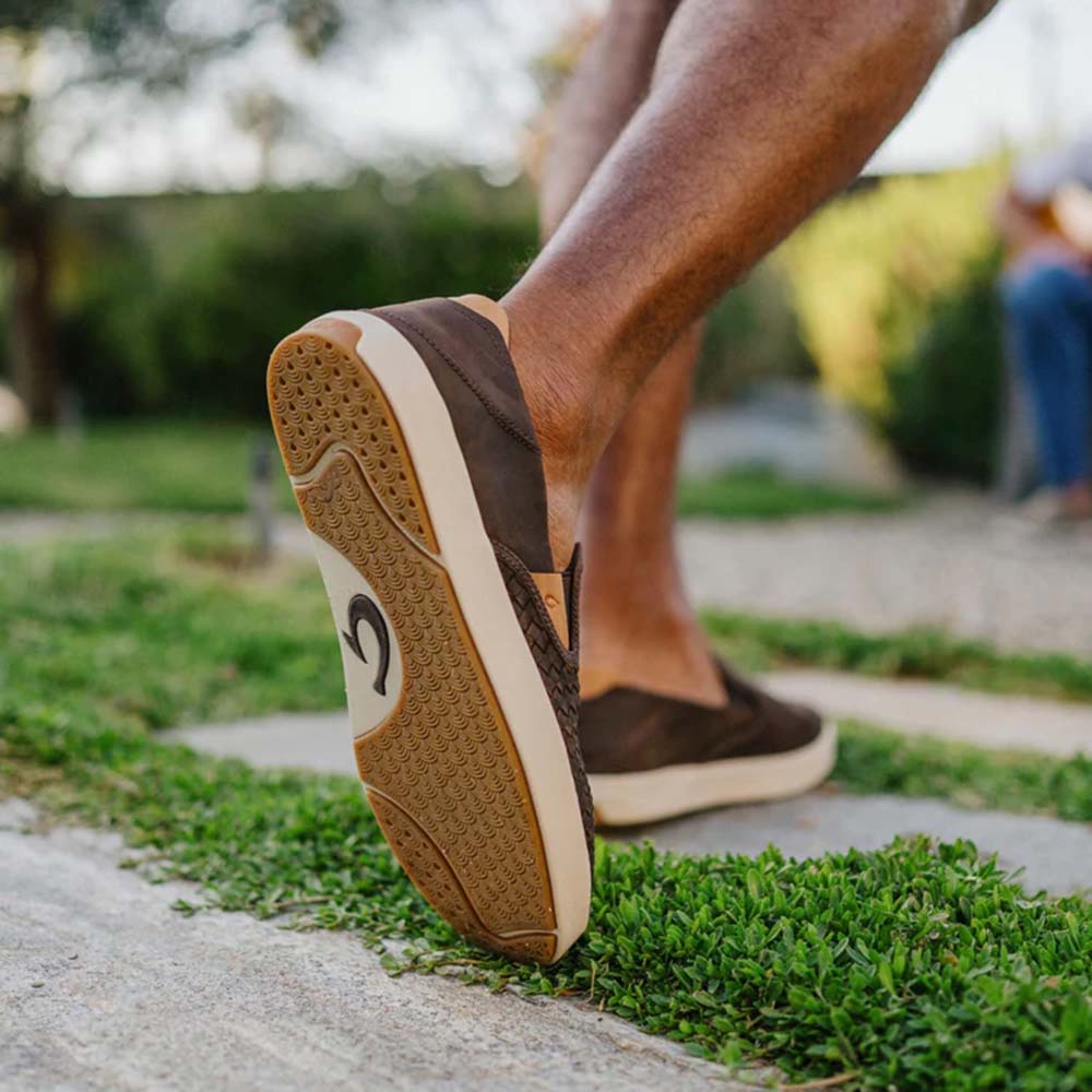 Lae'ahi Lauhala Men's Leather Slip-on Shoe