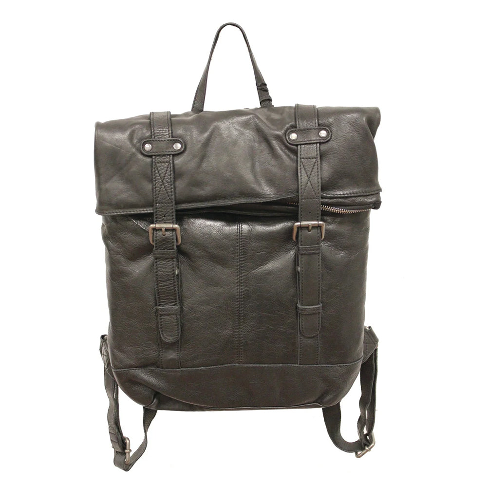 Barcelona Leather Backpack