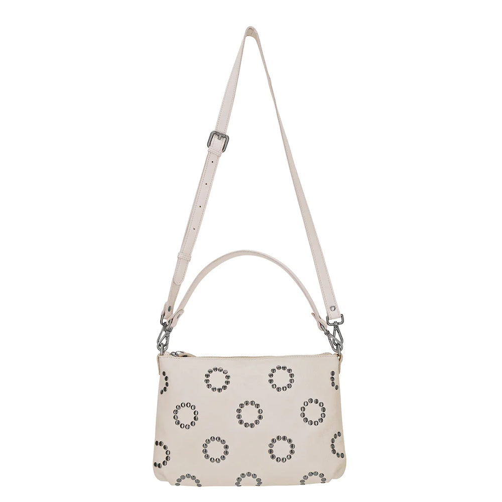 Stevie Studs Leather Crossbody