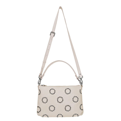 Stevie Studs Leather Crossbody