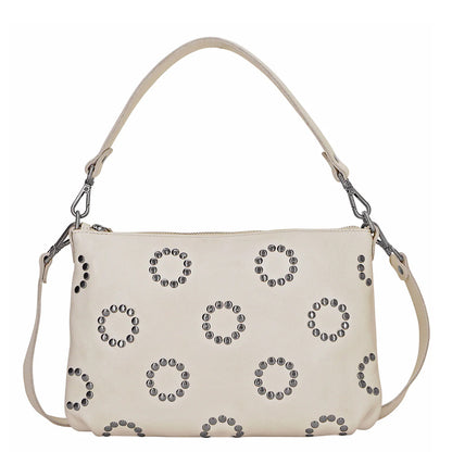 Stevie Studs Leather Crossbody