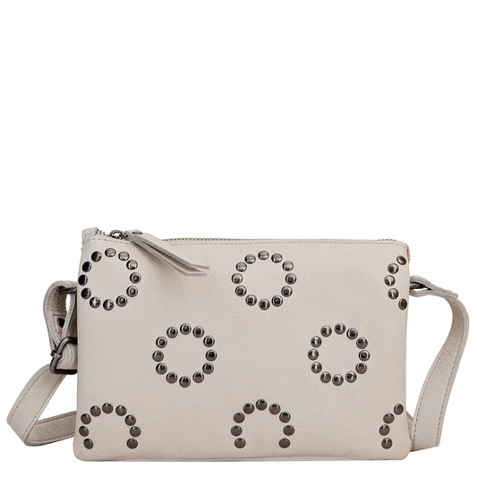 Sunny Studs Leather Crossbody