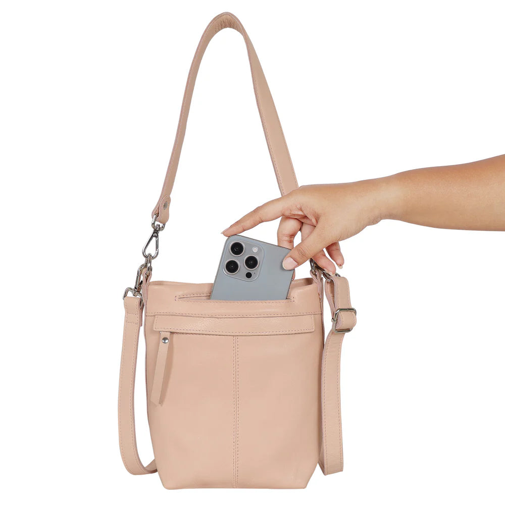 Fran Leather Crossbody