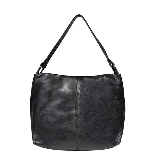 Lyons Leather Shoulder Bag